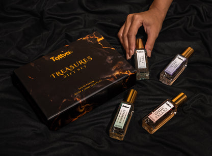 Treasures Gift Set – 4 Legacy Eau de Parfums (20ml each)