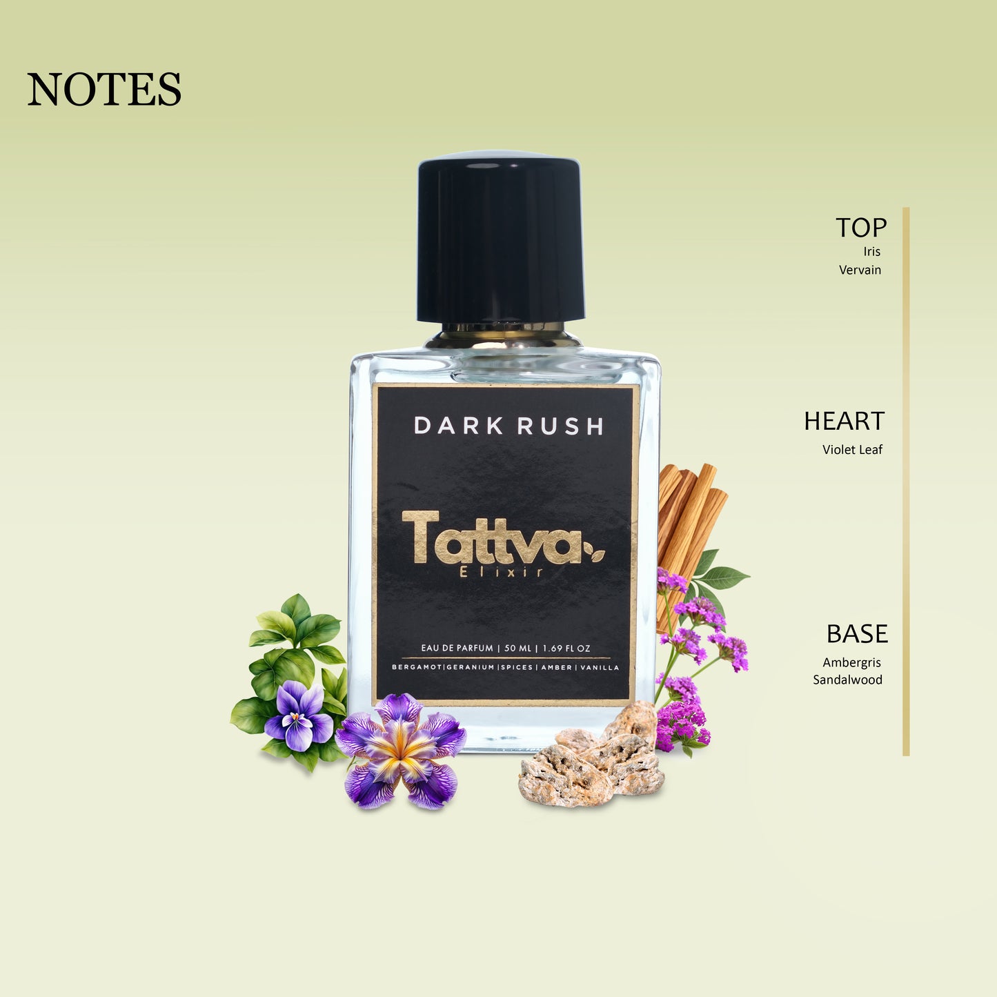 DARK RUSH | INSPIRATION CREEED IRISH TWEED | EAU DE PARFUM | UNISEX