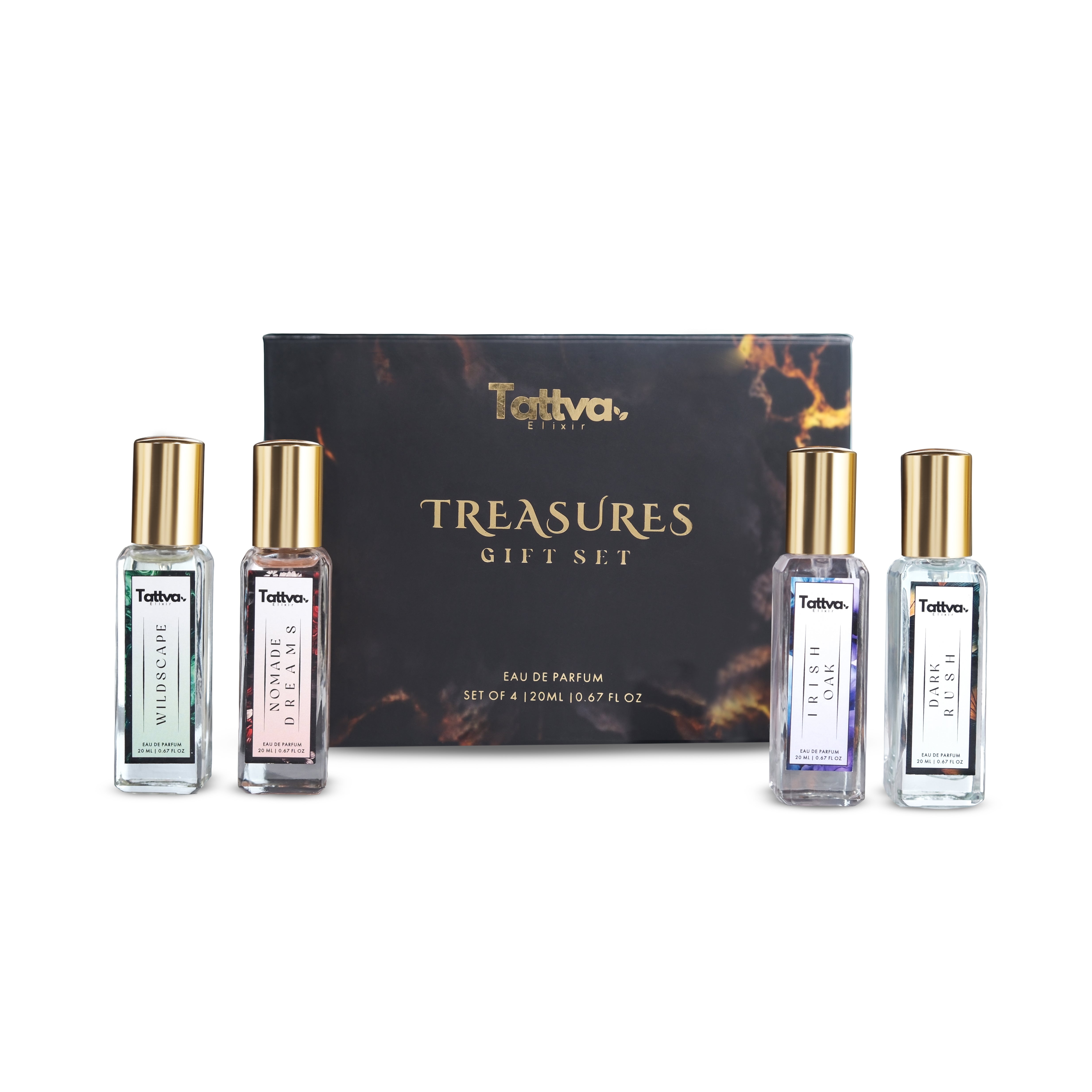 Treasures Gift Set – 4 Legacy Eau de Parfums (20ml each)