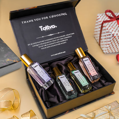 Treasures Gift Set – 4 Legacy Eau de Parfums (20ml each)