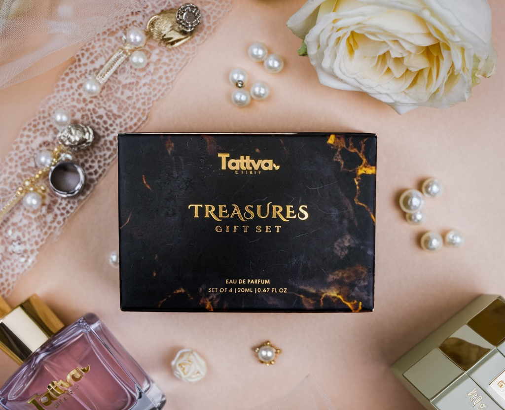 Treasures Gift Set – 4 Legacy Eau de Parfums (20ml each)