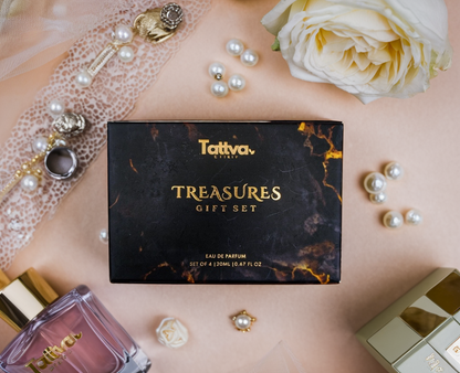Treasures Gift Set – 4 Legacy Eau de Parfums (20ml each)