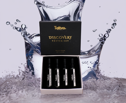 DISCOVERY TESTER SET | PACK OF 4 SAMPLES | EAU DE PARFUM | 3.5 ML EACH